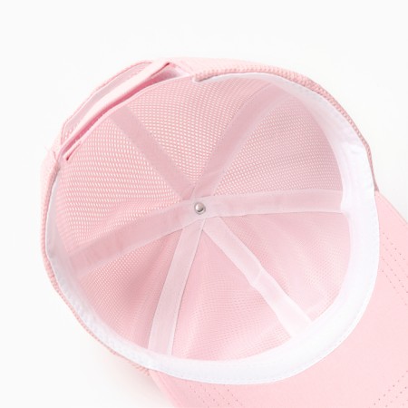 Cap "baseball cap" for a girl, pink color, size 52-54-3