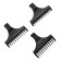 Harizma Daily H10118A hair cutting machine, 3 nozzles, from battery, silver