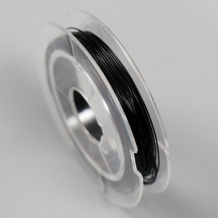 Bead wire 0.3 mm, black 10 m.-2