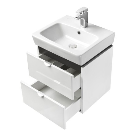 Tumbing under the Aquaton Sky Pro sink, 50 cm, white gloss color-1