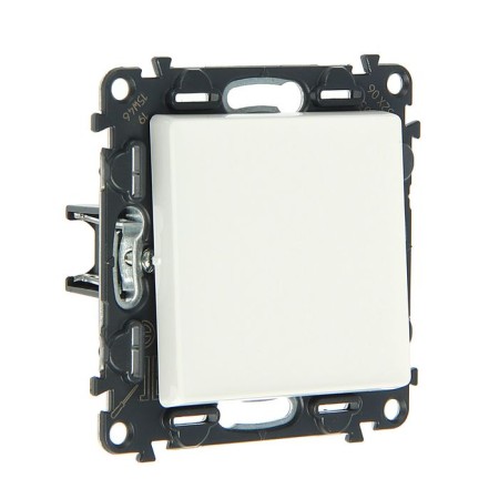 Switch Legrand Valena Life 752406, 10 A, 1 key, hidden, white