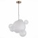Suspension lamp ST LUCE. SL1133.513.01. Bopone. 1x60 W, E27, 52x52x55 cm, brass color