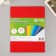 Foamiran "Astra" 1 mm, 21x29.7 cm (set of 9 sheets) cent. Assorted