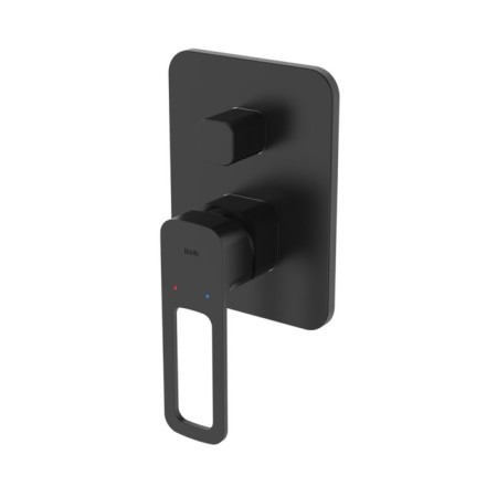 Shower mixer IDDIS SLIDE SLIBL00I67, single -leaf, without watering can, without spout, black