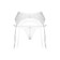 Belt for stockings and thongs lace Softline collection, white color, size S/M