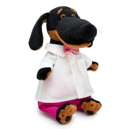 Soft toy "Waxon", in a snow -white shirt ", 25 cm-1