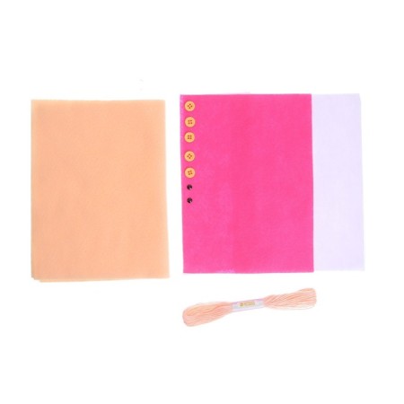 Set for creating a toy made of felt "Bunny"-4