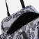 Road bag with lightning, 2 outer pockets, long belt, gray color