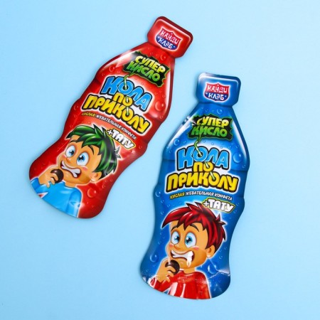 Chewing candy "Cola on the joke" sour, 12 g-2