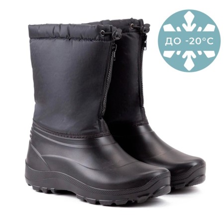 Teenage winter boots, black color 39-40