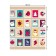Groundpress on the table "Festive brands", rectangular, oxford, size 120x145 cm