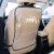 Protective cape on the back of the car seat