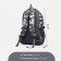 Tourist backpack, 22 liters, 2 lightning departments, 5 external pockets, ZFTS, gray color/camouflage