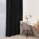 Curtain curtain Ethel 250*265 cm, central black, blackout, pl. 240 g/m2