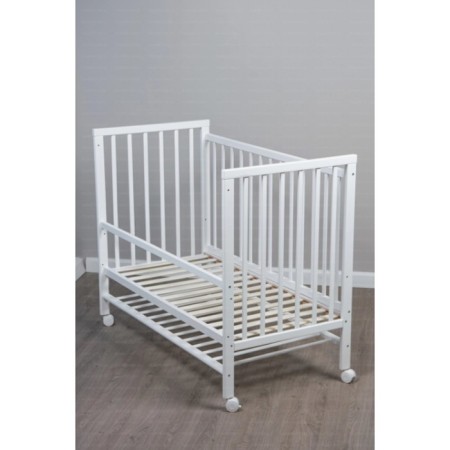 Children's molli bed, on wheels, white-4