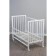 Children's molli bed, on wheels, white