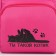 School textile Backpack "You are such a cat", with a pocket, 25x13x38, pink