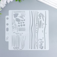 Plastic stencil 