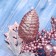 Decor "Winter admiration" berries lump the bow, 21 cm, pink