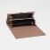 Women's wallet on magnets, beige color