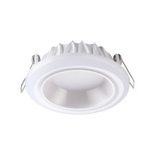 Lamp built -in Novotech. Joia, 12W, LED, 50x120x120 mm, white color