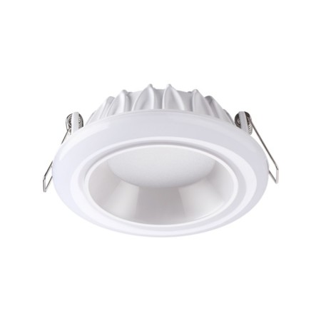 Lamp built -in Novotech. Joia, 12W, LED, 50x120x120 mm, white color