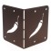 801-021br Corner Corner for beds pepper 801-021br 8.8x8.8x10 cm