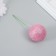 Decor for creativity "Balls Pink Brill" d = 2; 3; 3.5 and 4 cm set 20 pcs
