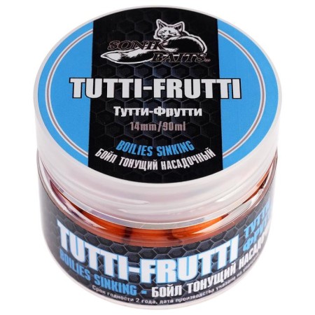 Boil nozzle sinking Sonik Baits, Tutti-Futti, 14 mm, 60 g