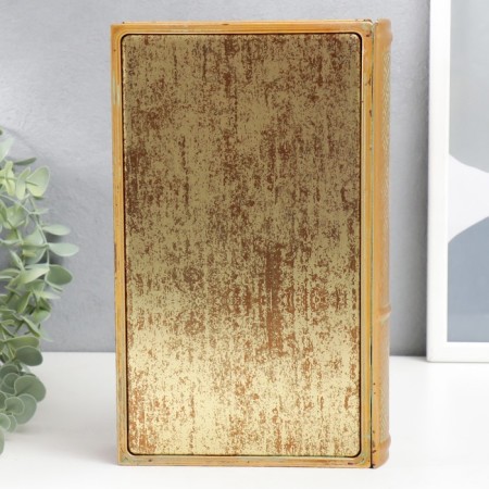 Broke-book metal, glass "Albert Einstein. Theory of relativity" 26x16x5 cm-3