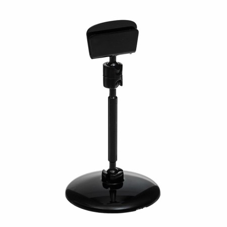 Caucasus holder on a round stand, plastic, leg 5 cm, h = 9 cm, black color-3