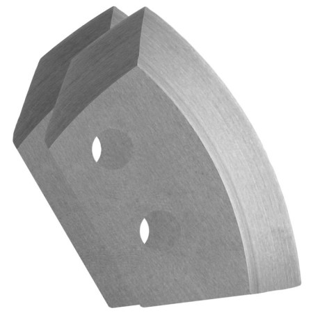 The knives for the ice discovery are semicircular universal, d = 130 mm (set 2 pcs.) Stainless.-1