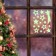 Stickers on the windows "New Year" stars, 28 x 19 cm