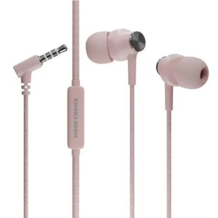 Headphones More Choice G20, microphone, vacuum, 95 dB, 32 Ohm, 3.5 mm, 1.1 m, pink-1