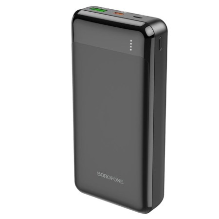 External battery Borofone BJ19A, Li-Pol, 20,000 mAh, PD20W+Qc3.0, USB/Type-C 3 A, black-1