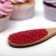 Sprinking confectionery with a soft center "Beads" color "red" 50 g
