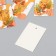 Cardboard "Autumn Girl" set 10 pcs (5 types) 4x6 cm