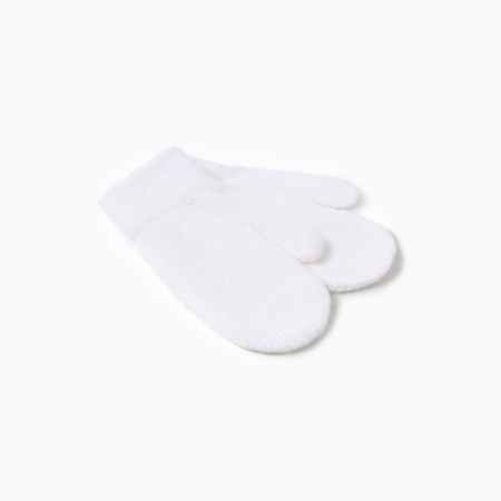 Baby mittens minku, milk color, 18 cm-1