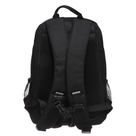 School backpack, 40 x 25 x 13 cm, Grizzly, ergonomic back, laptop department, black-4