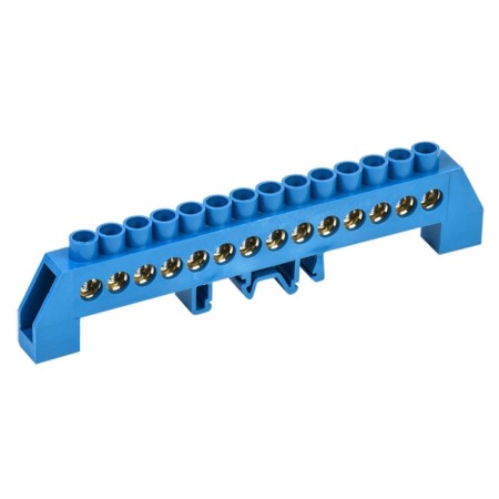 Shin "N" zero in a combined blue insulator for a 8x12 mm DIN-RACE 14 REXANT groups