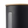 Set of storage cans Smart Solutions Kuffi, black, matte, 1 liter