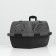 Carriage for animals with a plastic door, 40 x 32 x 26, gray