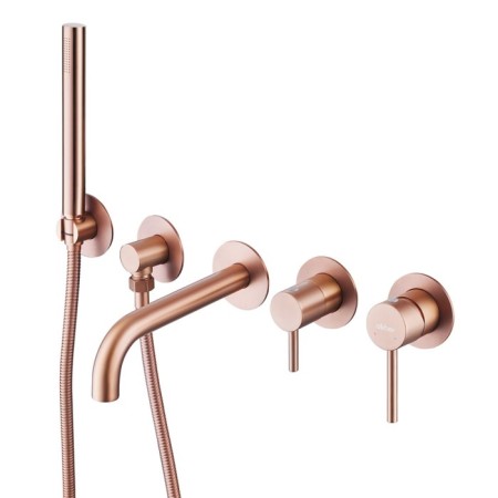 Bath mixer Abber Wasser Kreis AF8130MRG, built -in, shower set