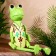 Souvenir "Frog" hanging paws, tree 38 cm