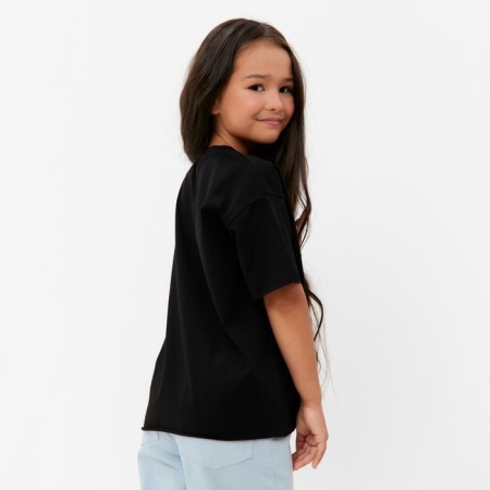 T -shirt Children's KAFTAN "BASIC Line", p. 34 (122-128 cm), black-10