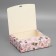 Folding Gift Box "New Year's Botanika", 20 x 18 x 5 cm, without tape, New Year