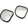 Mirrors of the dead zone 4.8x4.8 cm, 2 pcs, adjustable