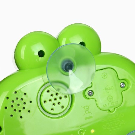 The bath toy "Frog", bubbles, on suction cup-7