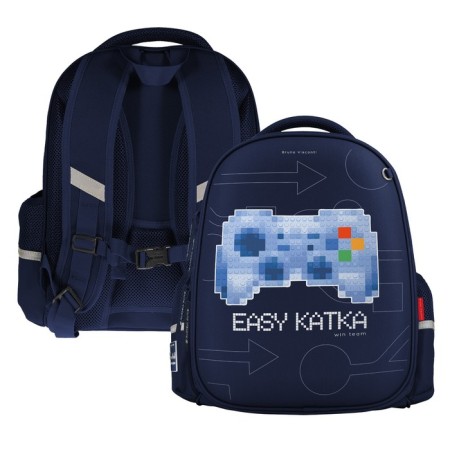 Frame backpack, 38 x 30 x 20 cm, Bruno VisConti 12-001, + Penal "Easy Katka"