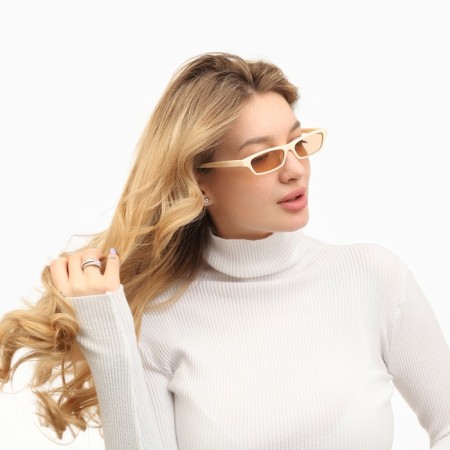 Sunglasses "OneSun", UV 400, pipe 14 cm, width 14 cm, lens 2.4 x 5.3 cm-1